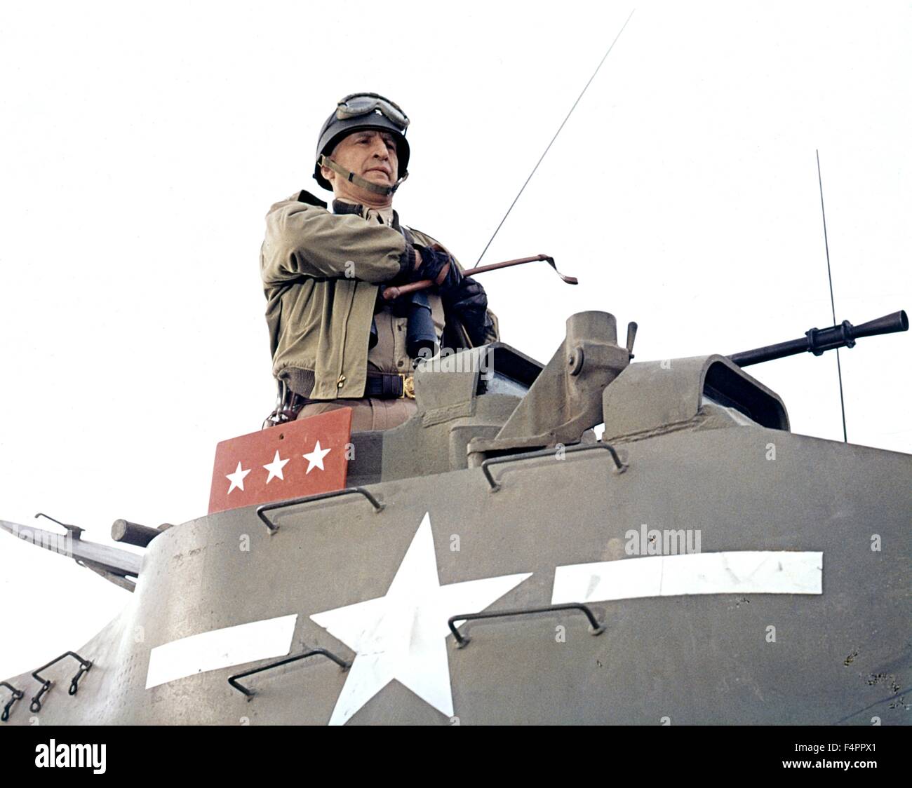 George C. Scott / Patton / 1970 réalisé par Franklin J. Schaffner [Twentieth Century Fox Film Corp] Banque D'Images