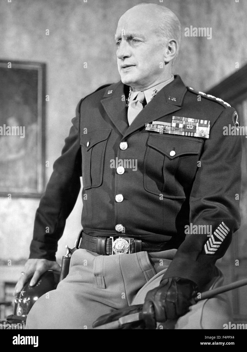 George C. Scott / Patton / 1970 réalisé par Franklin J. Schaffner [Twentieth Century Fox Film Corp] Banque D'Images