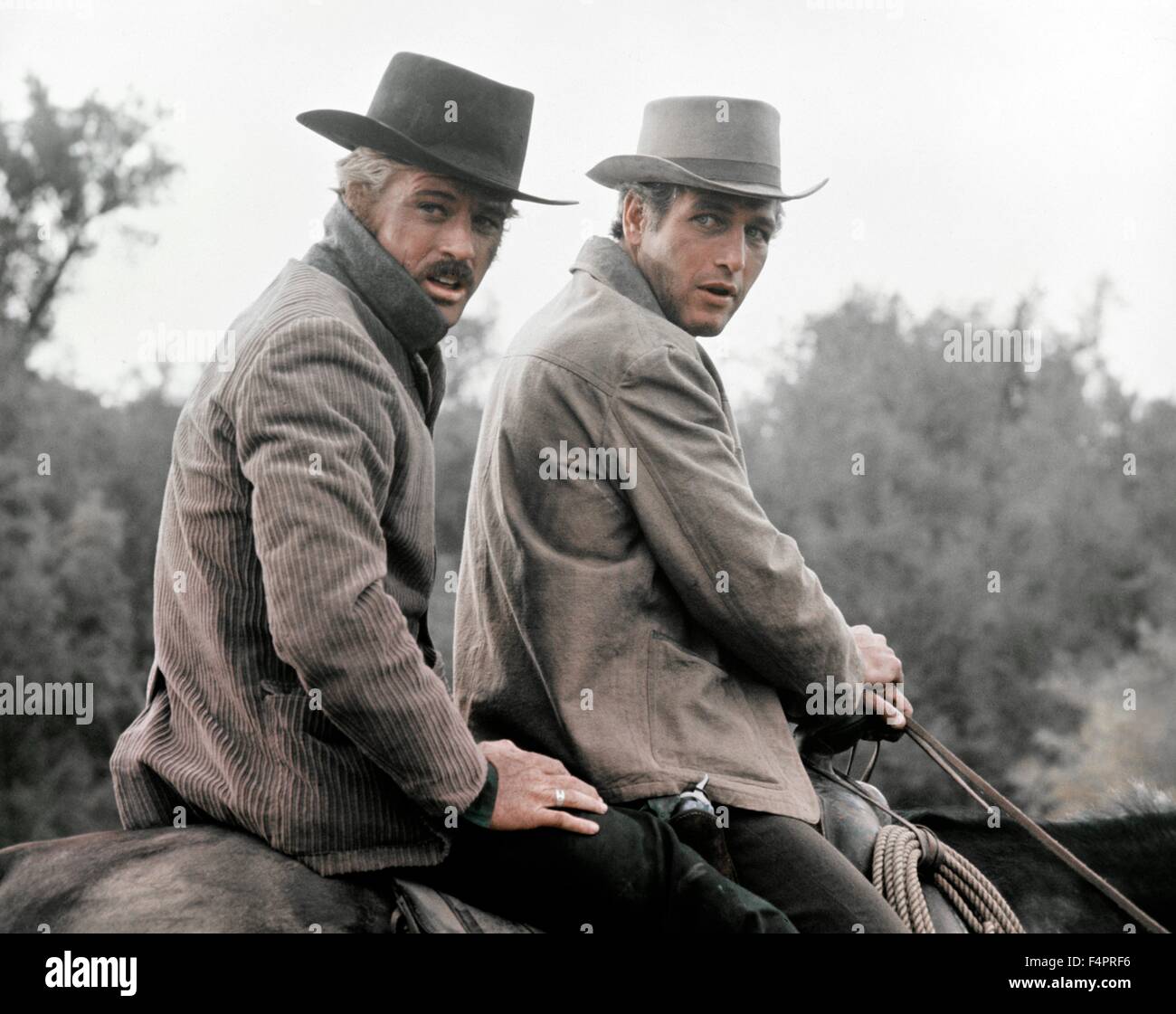 Robert Redford et Paul Newman / Butch Cassidy et le Kid / 1969 réalisé par Roy Hill