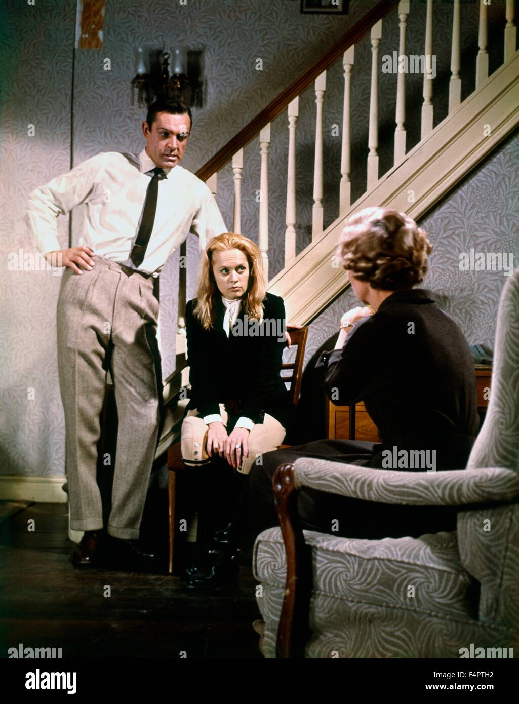 Sean Connery et Tippi Hedren Marnie / 1964 / réalisé par Alfred