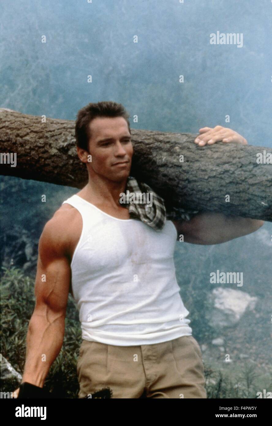 Arnold Schwarzenegger / Commando / 1985 réalisé par Mark L. Lester  [Twentieth Century Fox Film Corpo] Photo Stock - Alamy