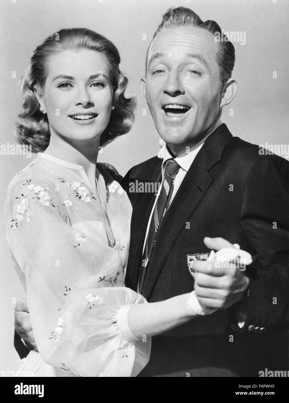 Grace Kelly et Bing Crosby / Haute Société / 1956 réalisé par Charles Walters [Metro-Goldwin-Mayer Pictures] Banque D'Images