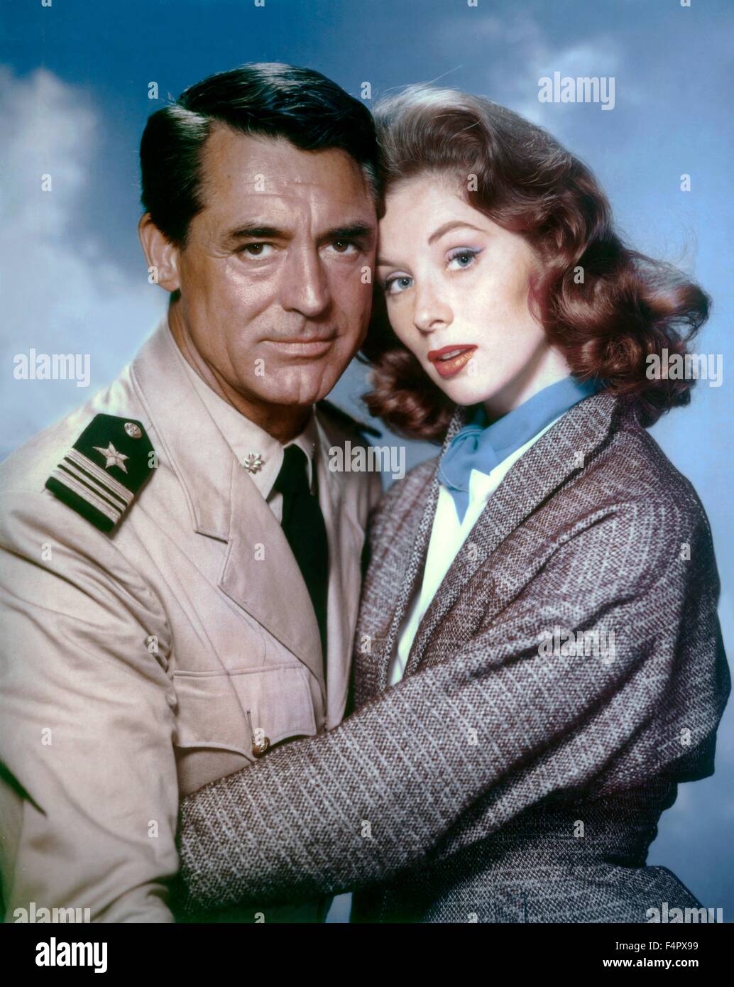 Cary Grant et Suzy Parker / Kiss pour moi / 1957 / réalisé par Stanley Donen / [Twentieth Century Fox Film Corpo] Banque D'Images