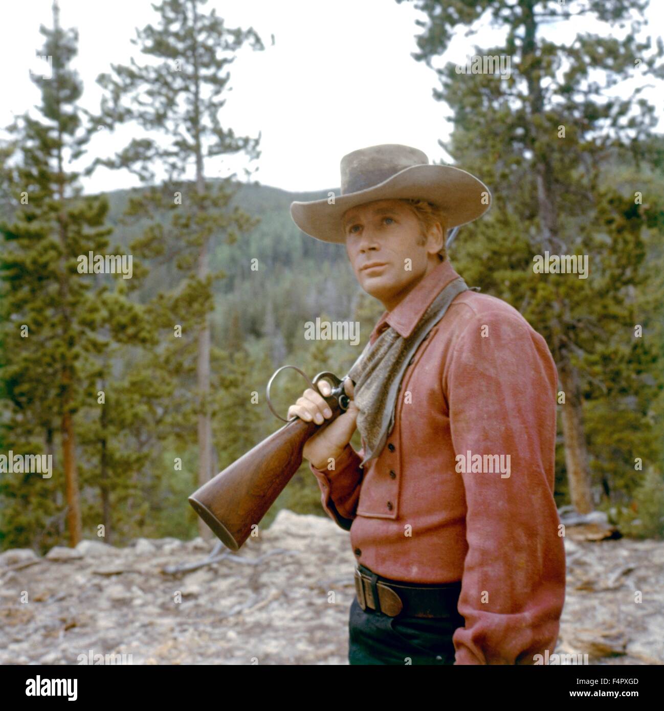 Alex Cord / Stagecoach (1966) / 1966 / réalisé par Gordon Douglas / [Twentieth Century Fox Film Corpo] Banque D'Images