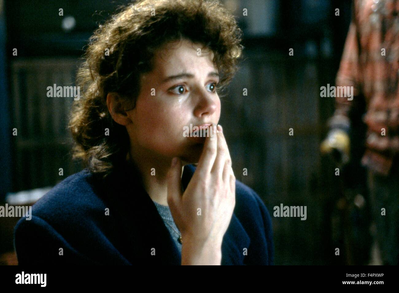 Geena Davis / The Fly / 1986 / réalisé par David Cronenberg / Groupe de Production, Brooksfilms SLM Banque D'Images