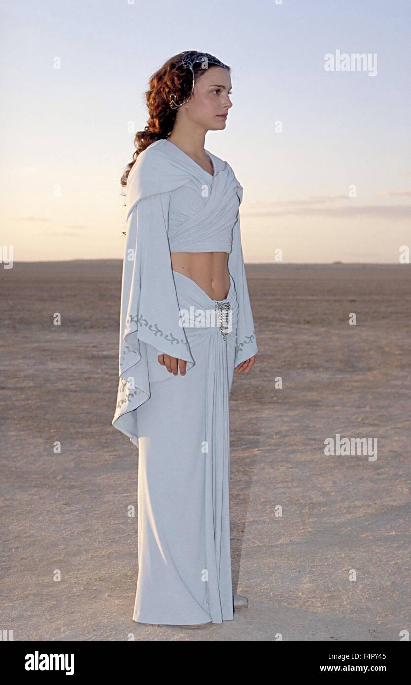 Natalie Portman / Star Wars-Episode II L'Attaque des Clones / 2002 réalisé par George Lucas, Walt Disney Studios Motion Pictures, Banque D'Images
