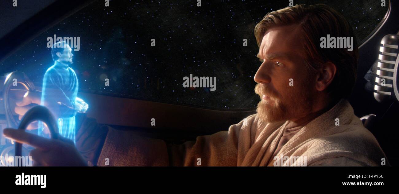 Ewan McGregor (Obi-Wan Kenobi) et Jimmy Smits (Bail Organa) / Star Wars-Episode III La Revanche des Sith / 2005, réalisé par George Lucas, Walt Disney Studios Motion Pictures. Banque D'Images