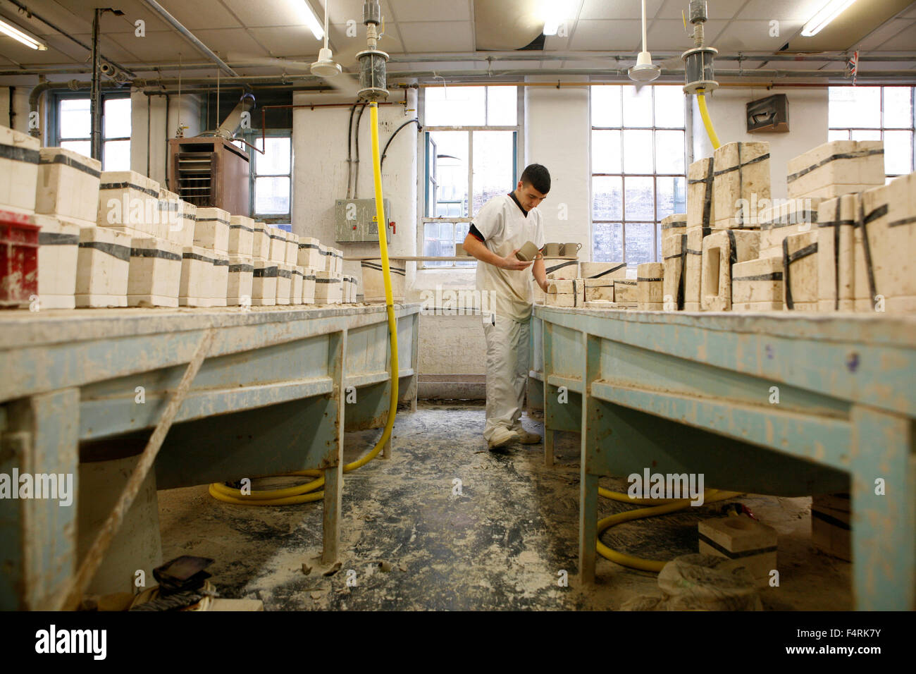 Emma Bridgewater Factory Stoke on Trent, Royaume-Uni. Banque D'Images
