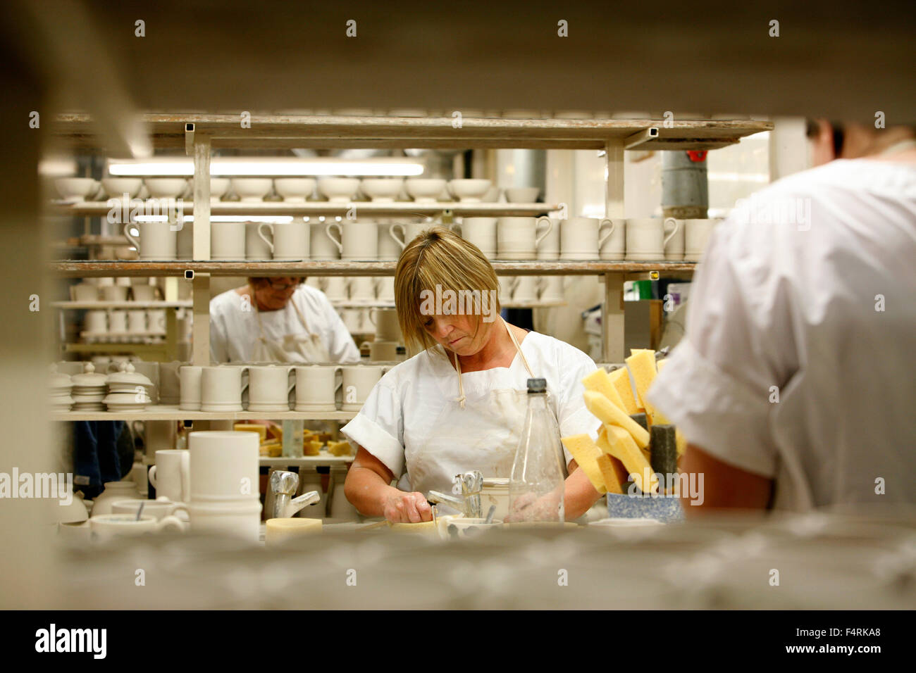 Emma Bridgewater Factory Stoke on Trent, Royaume-Uni. Banque D'Images