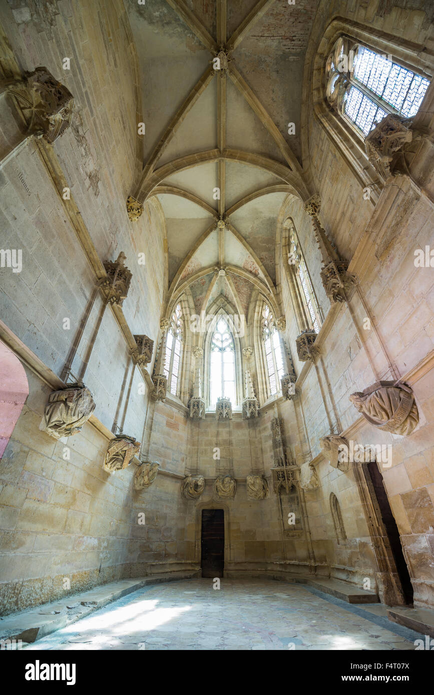 Intérieur de l'Abbaye de Cluny, Saône-et-Loire, de l'Europe, la France, l'UE, l'Europe. Banque D'Images