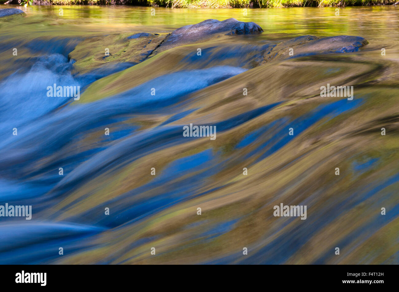 L'Alberta ; Canada ; Cascade ; Livingstone River Falls Provincial Park, Alberta, Canada Banque D'Images