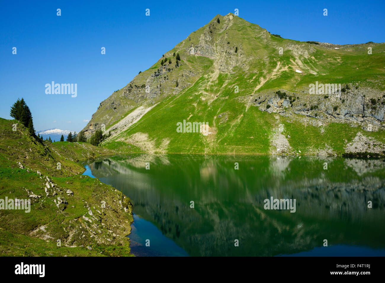 Allgäu Allgäu, Alpes, Alpes, Bavaria, montagne, paysage de montagne, lac de montagne, Allemagne, Europe, montagnes, plan d'eau, le hig Banque D'Images