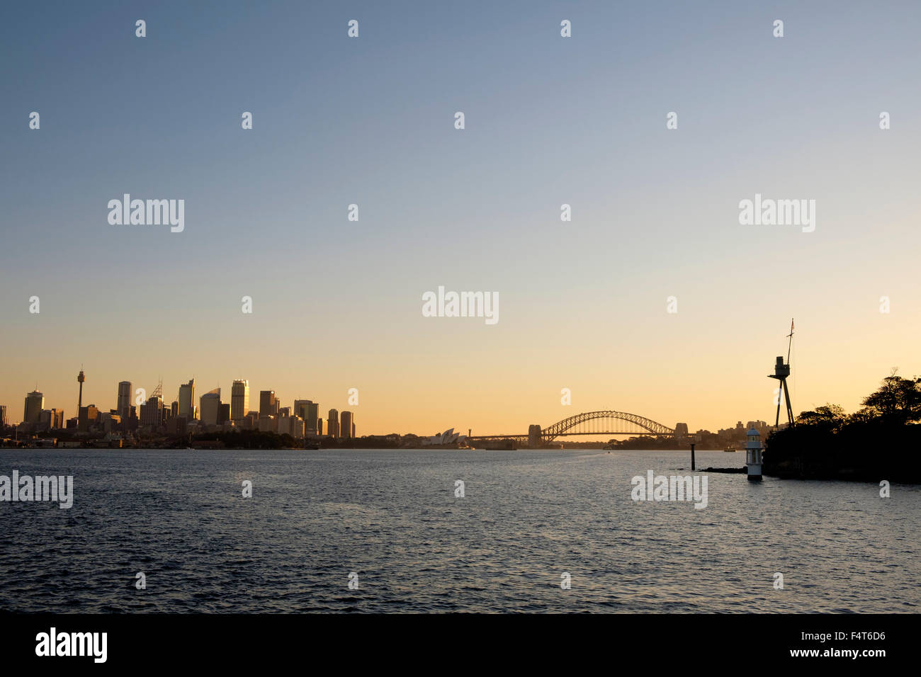 Skyline Sydney Banque D'Images