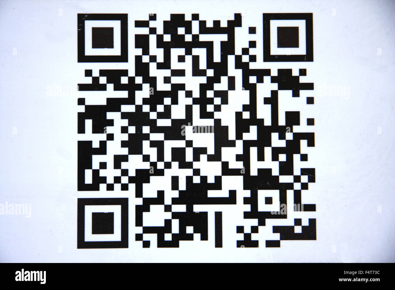 Ordinateur, QR, QR-code, réponse rapide, lisible par machine, codage, Banque D'Images