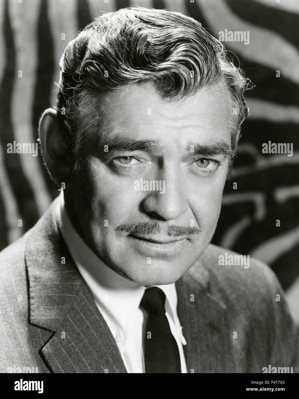 L'acteur américain Clark Gable Banque D'Images