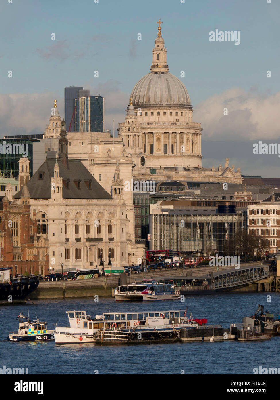 Royaume-uni, Angleterre, Londres, la cathédrale St Paul Banque D'Images