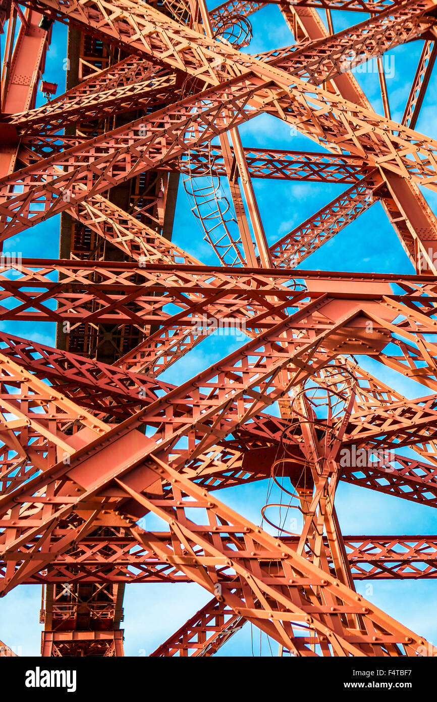 Viaduc de Garabit par Gustave Eiffel inaugurée 1885 : 565 m (1 854 ft) longueur Banque D'Images