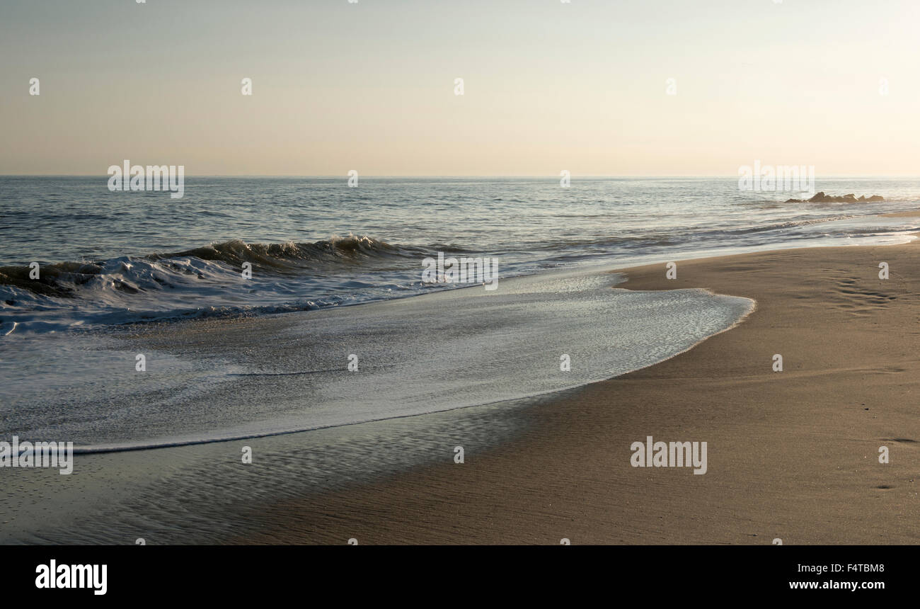 La plage de Cape May, New Jersey USA Banque D'Images