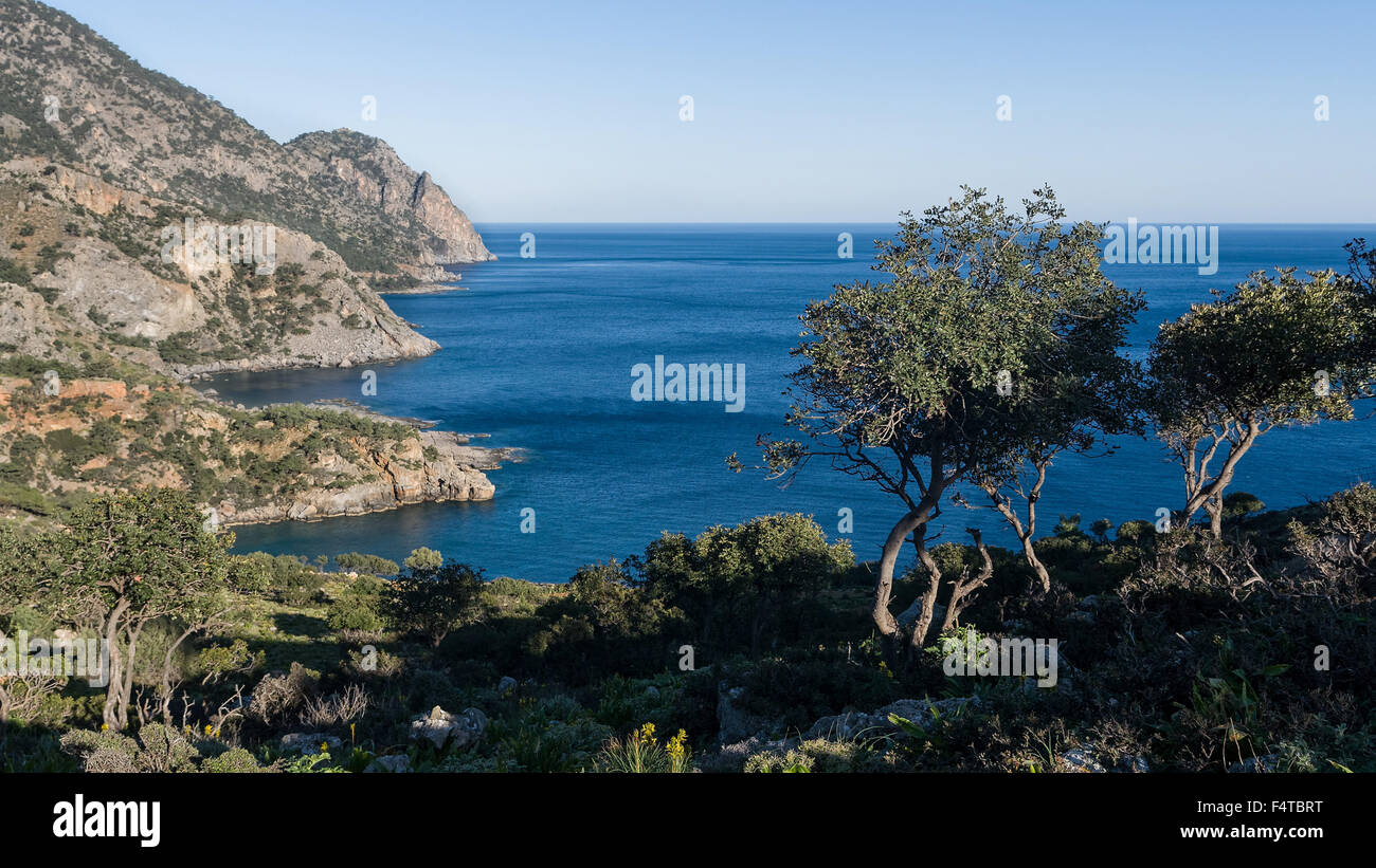 Crète côte du sud Banque D'Images