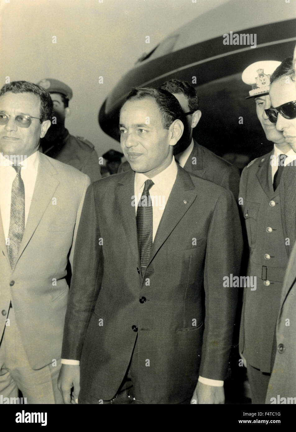 King hassan ii of morocco to visit rome Banque de photographies et d