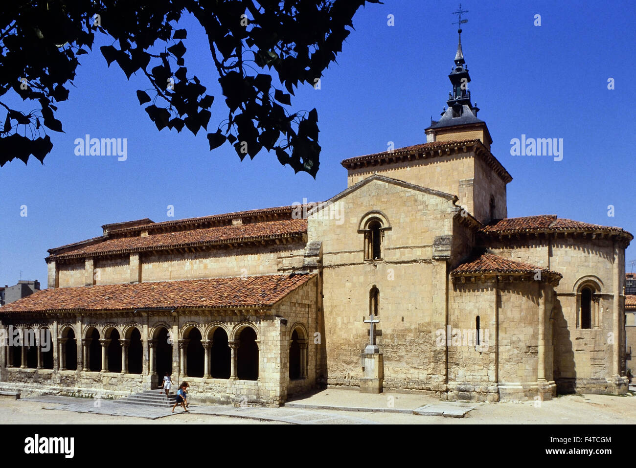 Église San Millán. Segovia. L'Espagne. L'Europe Banque D'Images