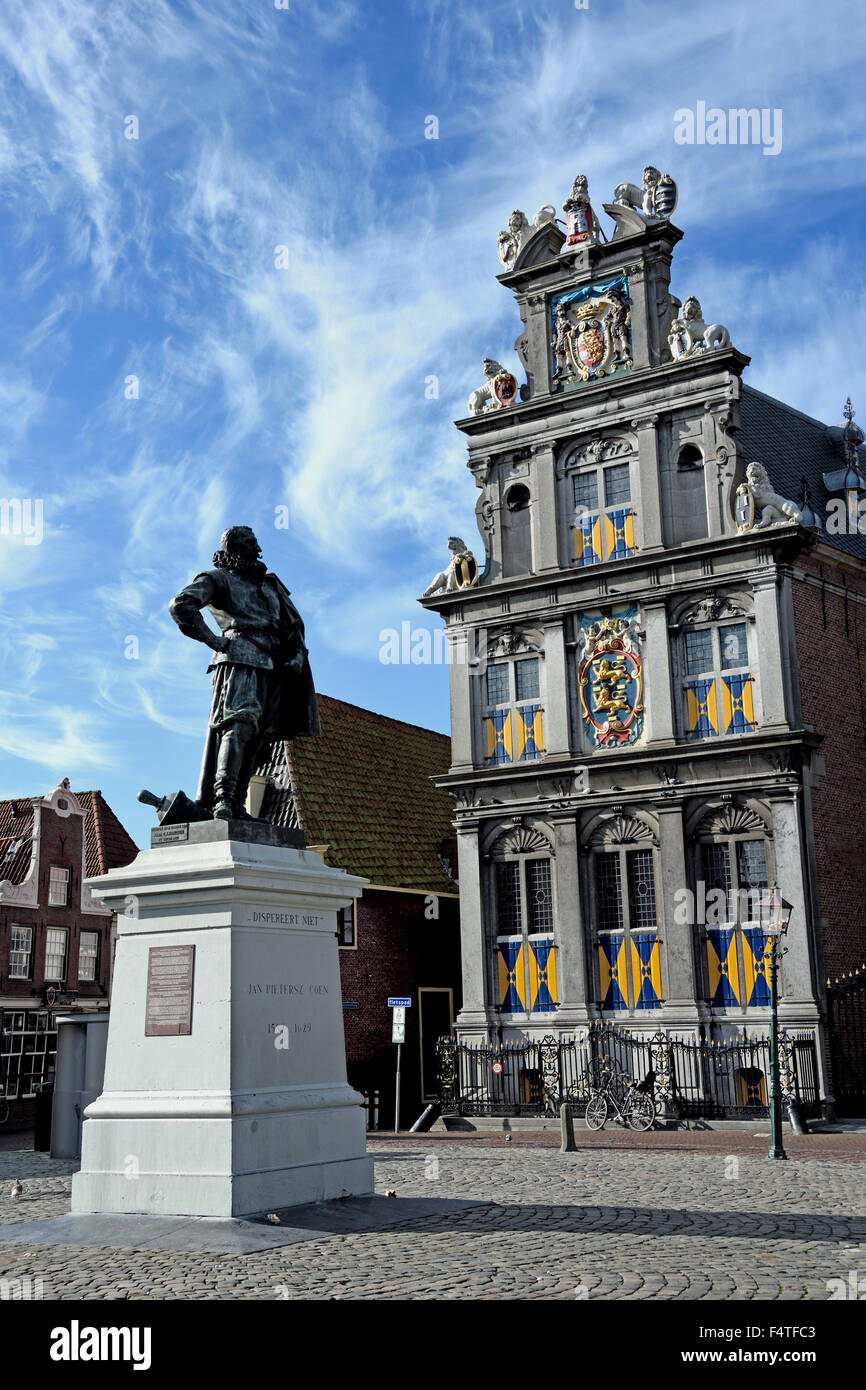 Hoorn Pays-bas Hollande Musée historique de l'ouest de COV Fries Museum Banque D'Images