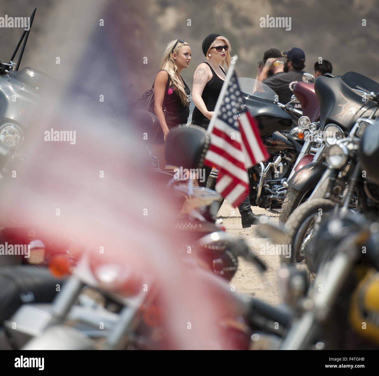 Orange Californie Usa 29 Juin 2013 Le Drapeau Américain