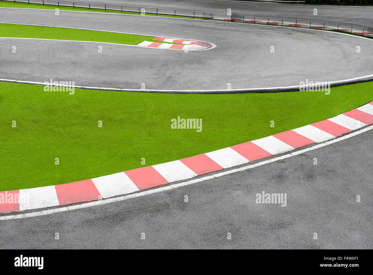 Circuit automobile Banque D'Images