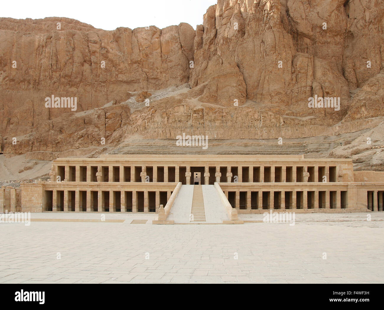 Temple de la reine Hatshepsout, Deir el-Bahri, Egypte Banque D'Images