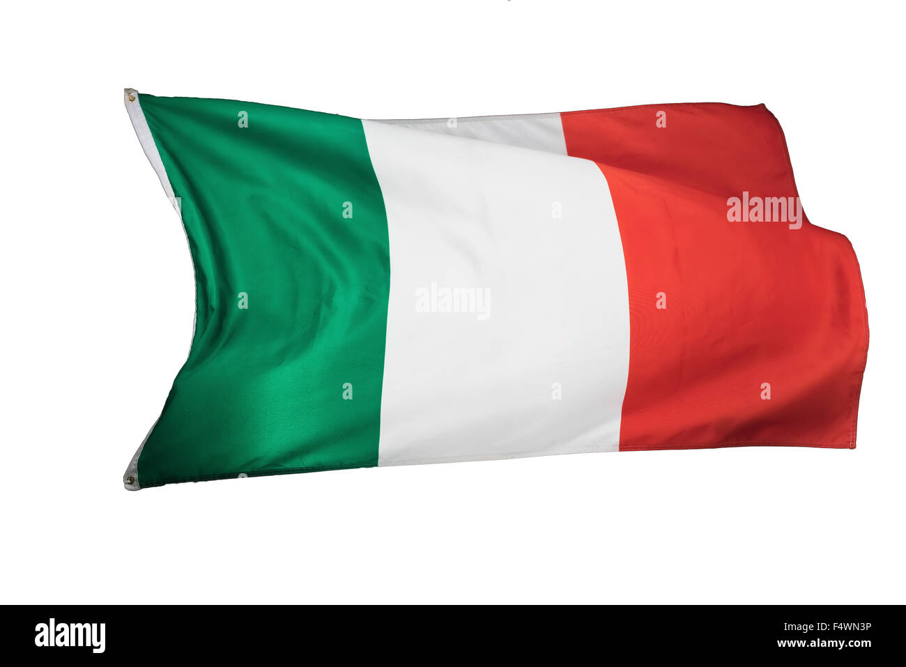 Drapeau national italien, drapeau italien Banque D'Images