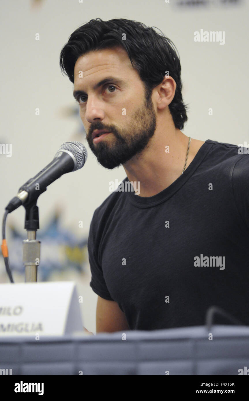 Wizard World Chicago Comic Con 2015 au Donald E. Stephens Convention Center de Rosemont - Jour 2 - l'intérieur comprend : Milo Ventimiglia Où : Rosemont, Illinois, United States Quand : 21 août 2015 Banque D'Images