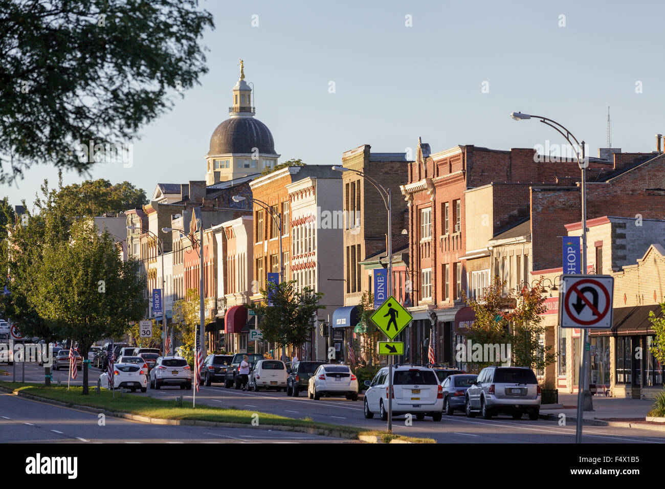 Région des lacs Finger, Canandaigua, New York State, USA Banque D'Images