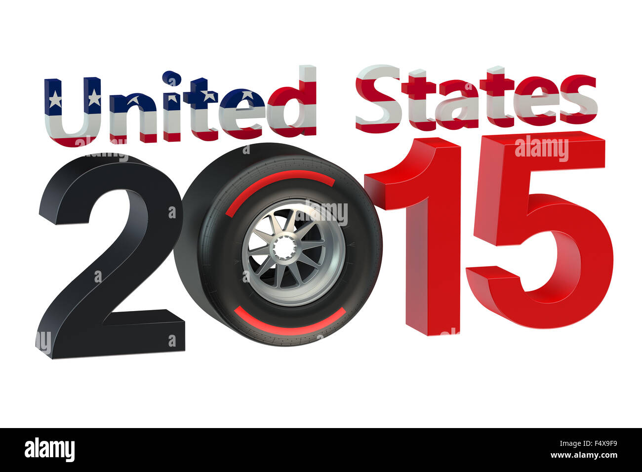 F1 FORMULA 1 Grand Prix à Austin USA 2015 Banque D'Images