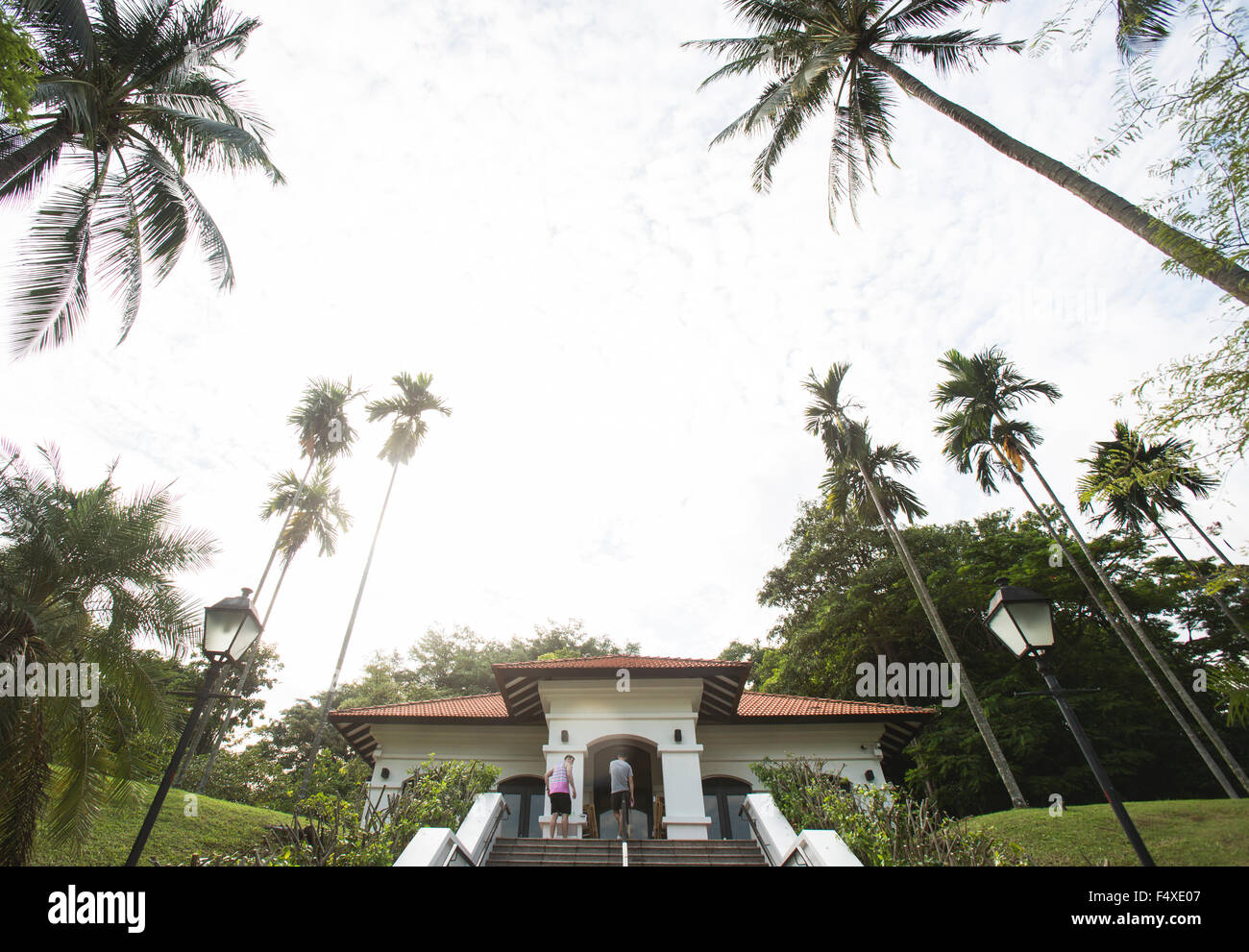Singapour - Fort Canning Park Banque D'Images