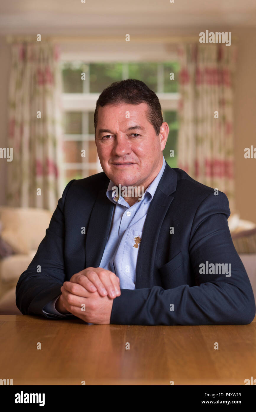 Rugby World Cup 2015 le réalisateur David Pickering portraits. Banque D'Images