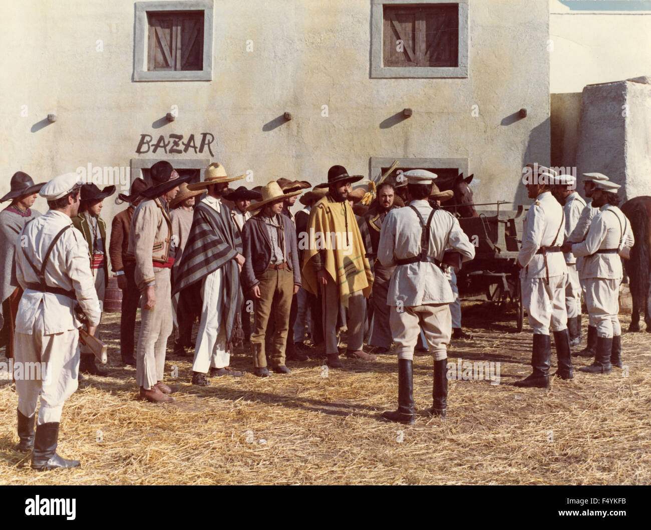 Scène du film 'J'Quattro del Pater Noster', 1969 Banque D'Images