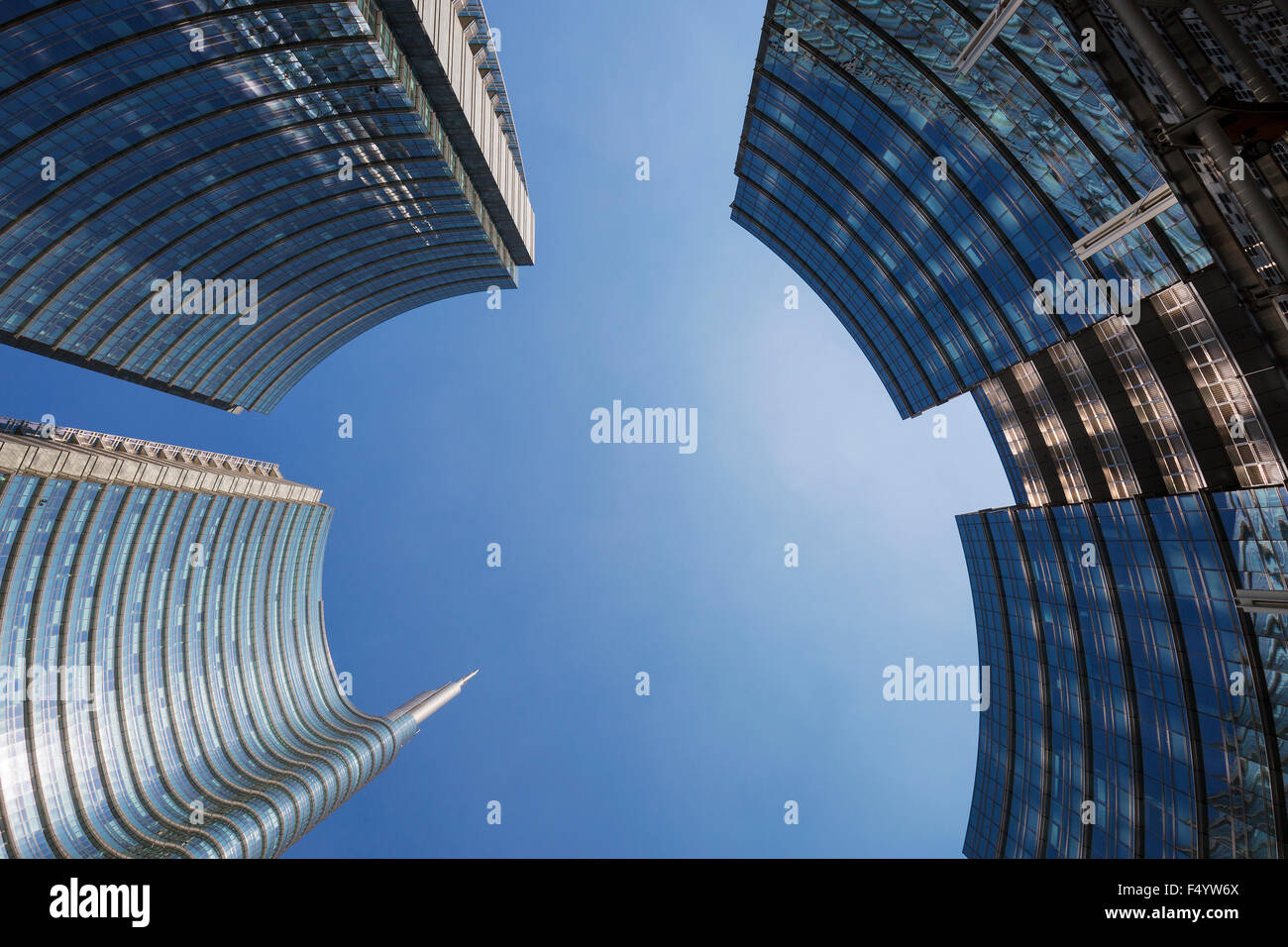 Bâtiments de Milan, Italie Banque D'Images