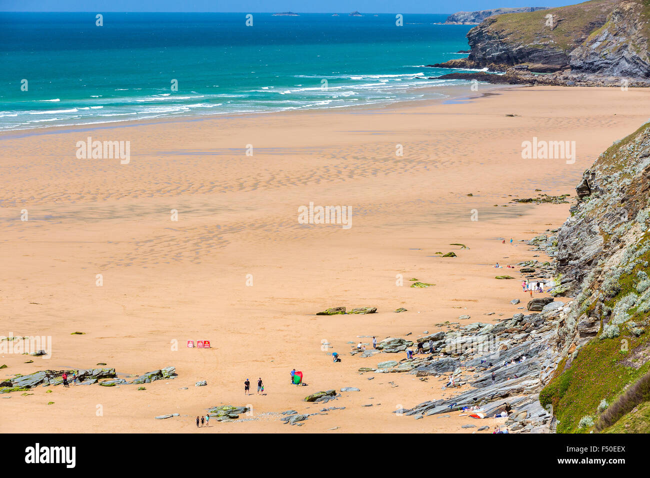 Watergate Bay, Cornwall, Angleterre, Royaume-Uni, Europe. Banque D'Images