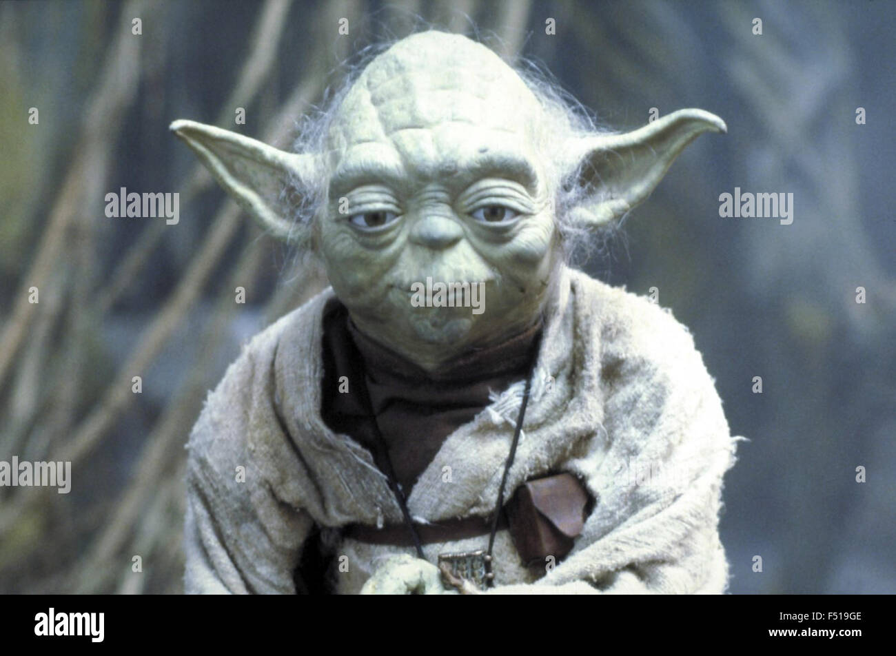 Empire strikes back yoda 1980 yoda Banque de photographies et d’images