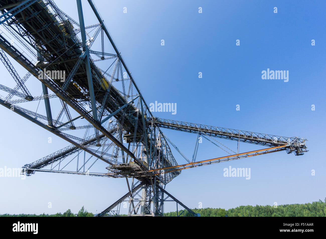 Une partie de la pelle de dénudage f 60 Banque D'Images