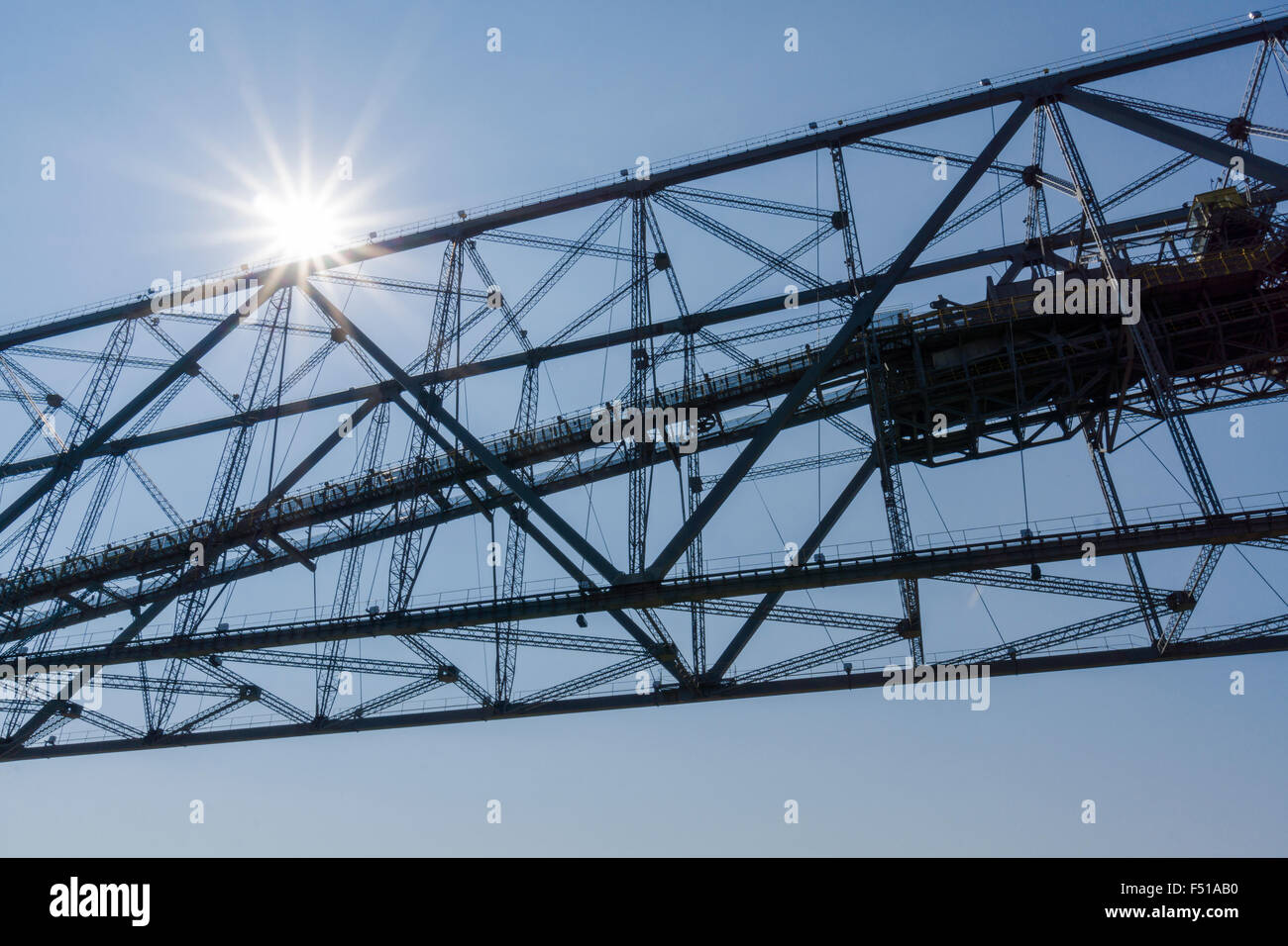 Une partie de la pelle de dénudage f 60 Banque D'Images