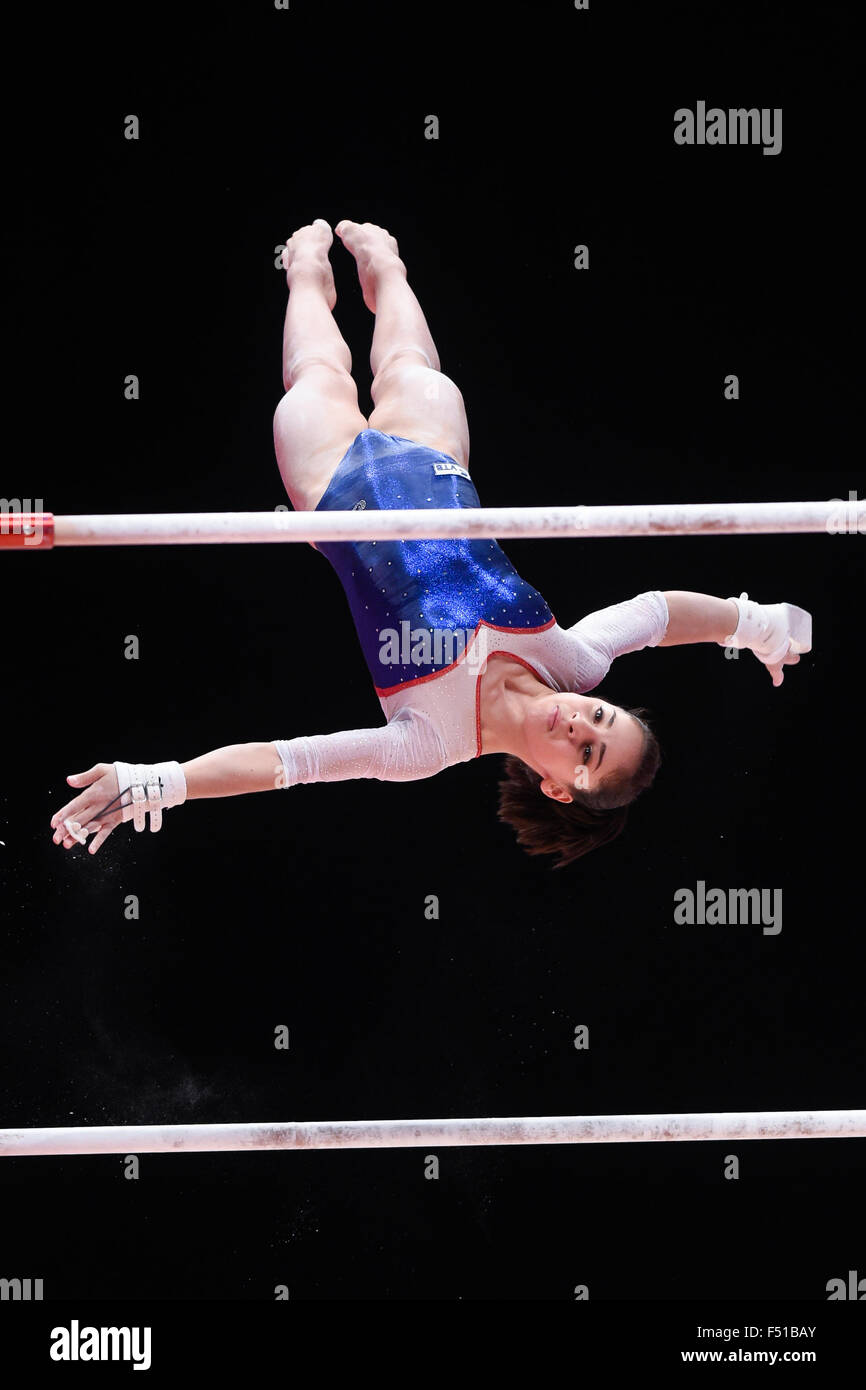 Championnats du monde de gymnastique Qualifications Femmes 23.10.15. TUTKHALIAN Seda Banque D'Images