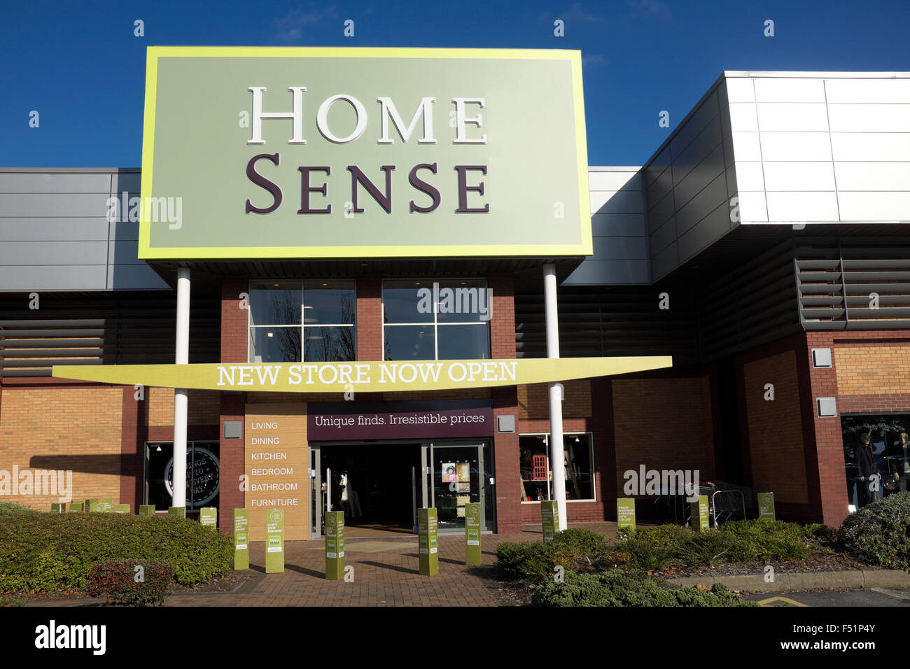 Home Sense à Stanley green retail park Banque D'Images