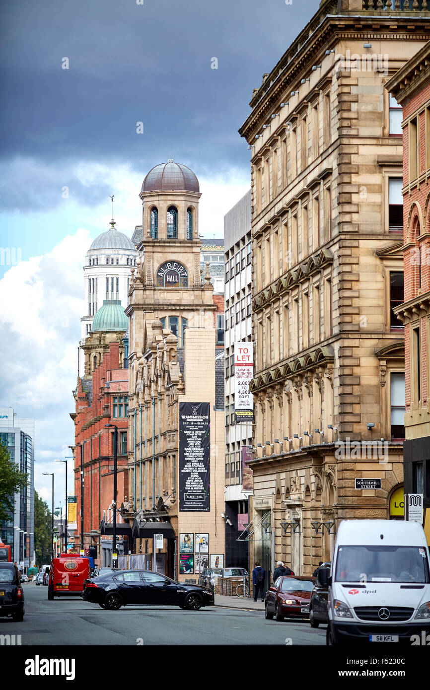 Albert Hall à Manchester Peter Street à bas Peter street manchester architecte bâtiments énumérés propriétés propriété bu Banque D'Images