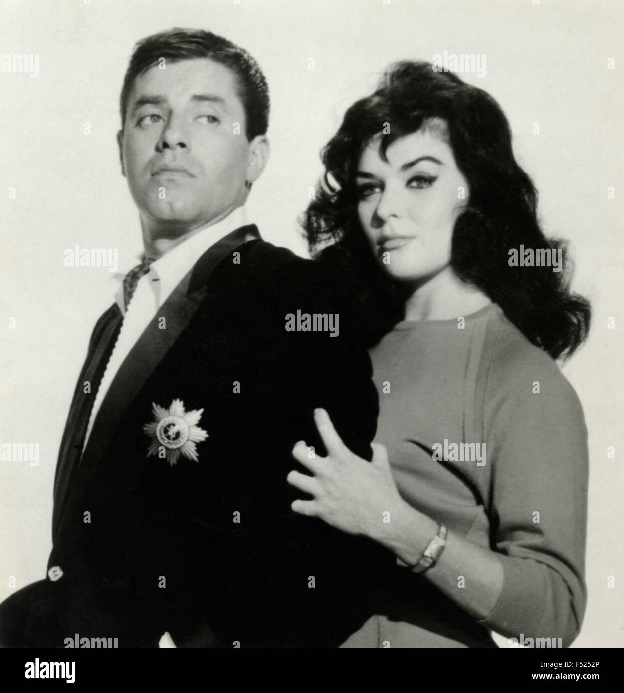 Les acteurs Felicia Atkins et Jerry Lewis , USA Banque D'Images