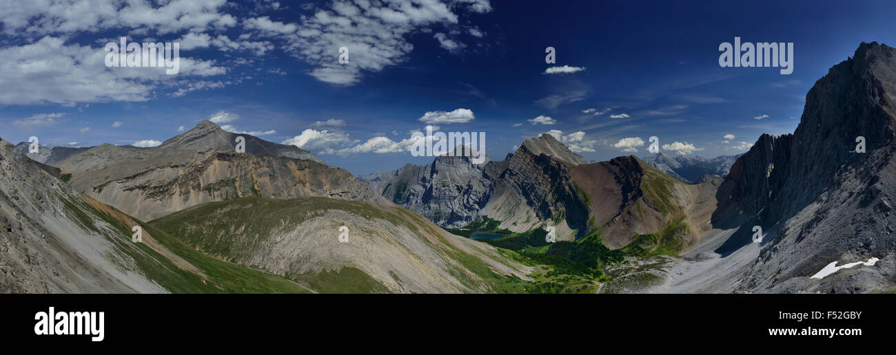 Buller Pass - parc provincial Peter Lougheed près de Kananaskis, Rocheuses, Canada Banque D'Images