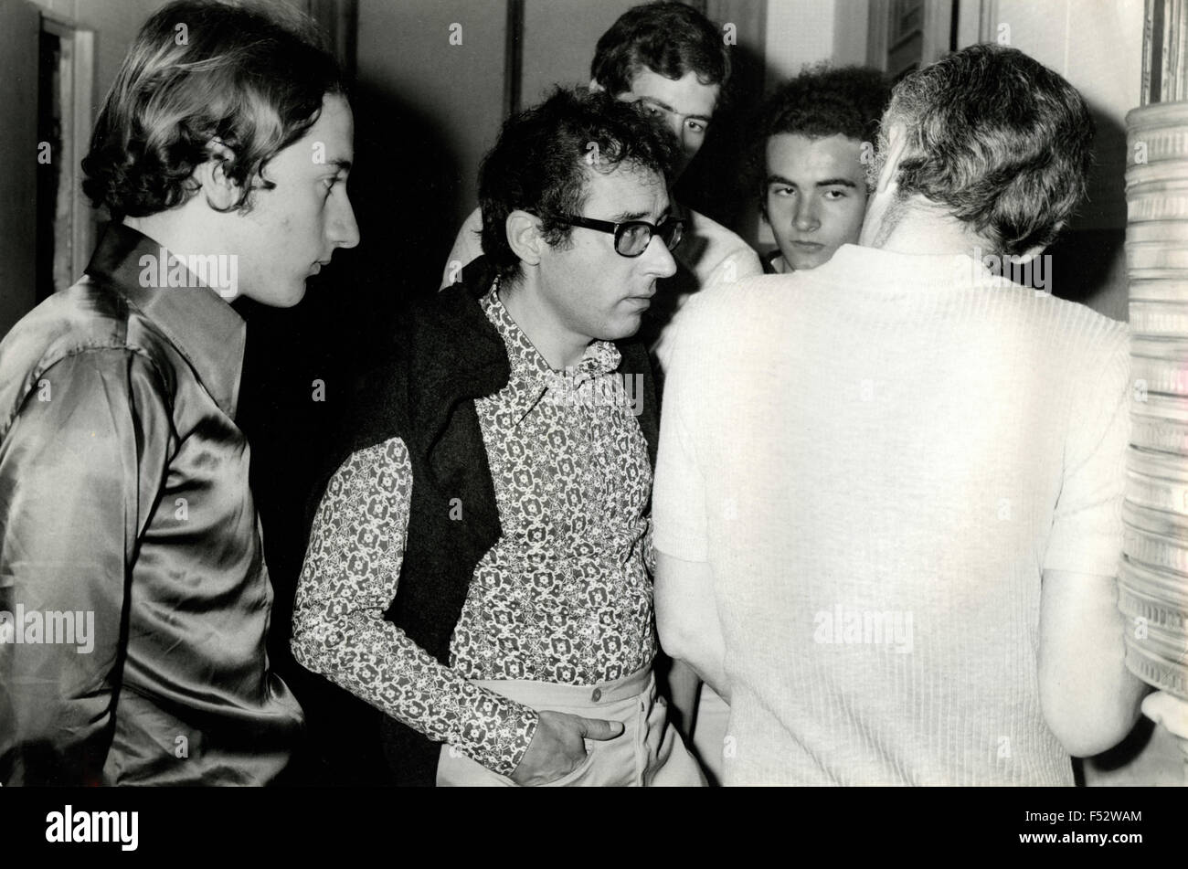 L'acteur et comédien de doublage italien Oreste Lionello Banque D'Images