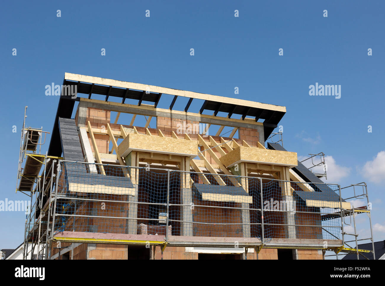 Chambre shell, l'Allemagne, en Rhénanie du Nord-Westphalie, Dormagen Banque D'Images
