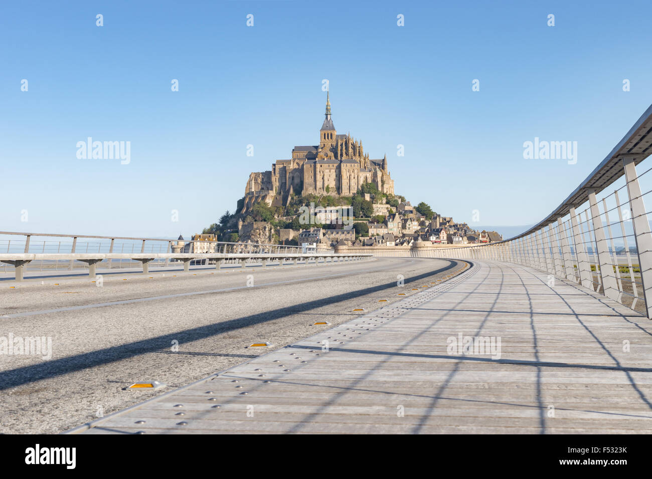 Le Mont Saint Michel, France, Normandie 2015 Banque D'Images