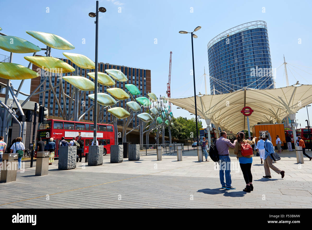 Stratford, Newham, London, UK, Europe Banque D'Images